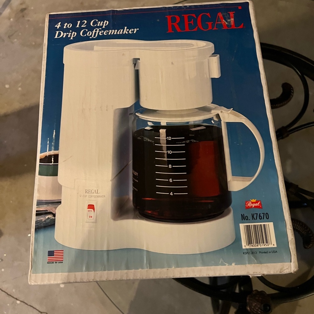 Regal coffee maker
